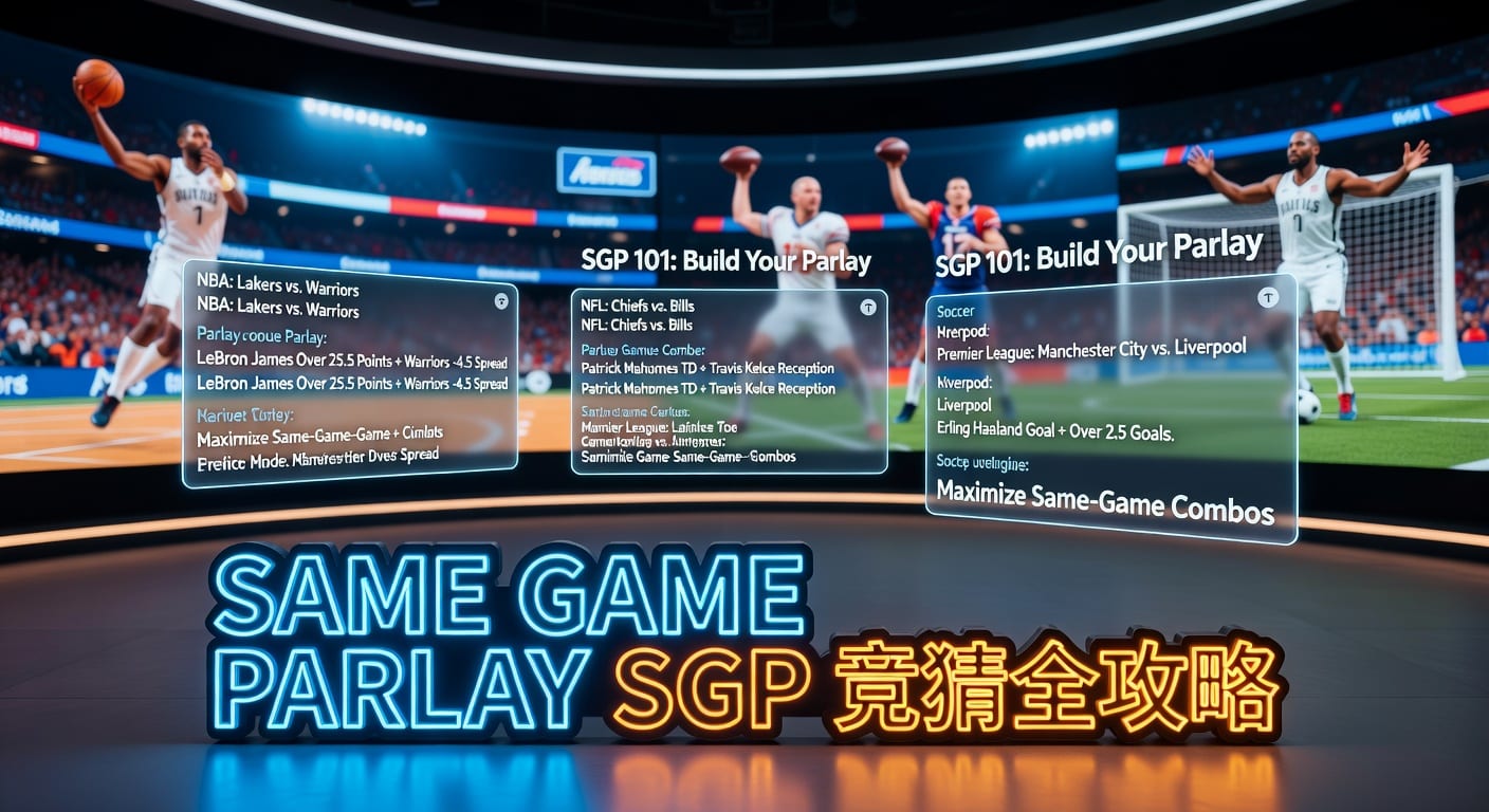 Same Game Parlay (SGP) 深度解析：体育博彩玩家必看的新玩法