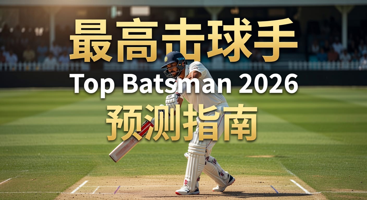 2026年世界杯投注：最高击球手 Top Batsman 表现与潜能深度分析