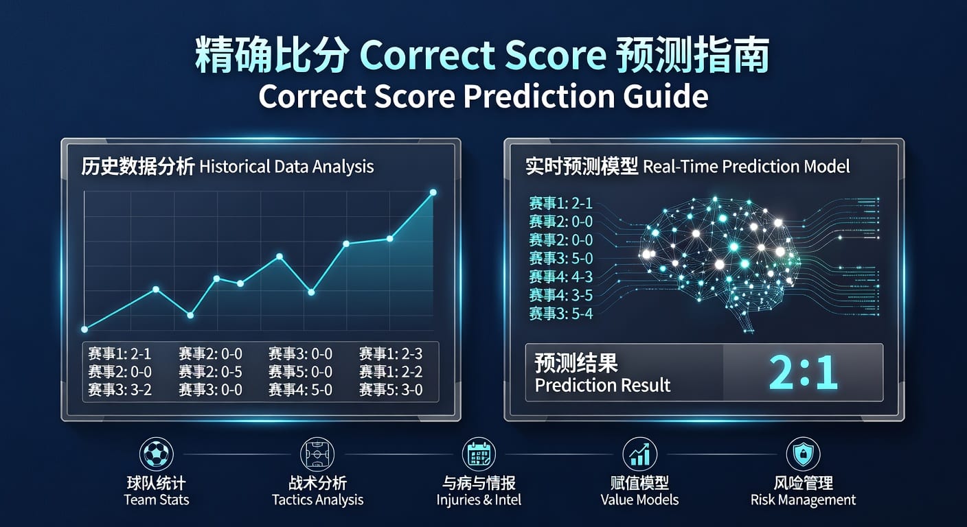 精确比分 correct score：比分判断框架与体育赛事分析